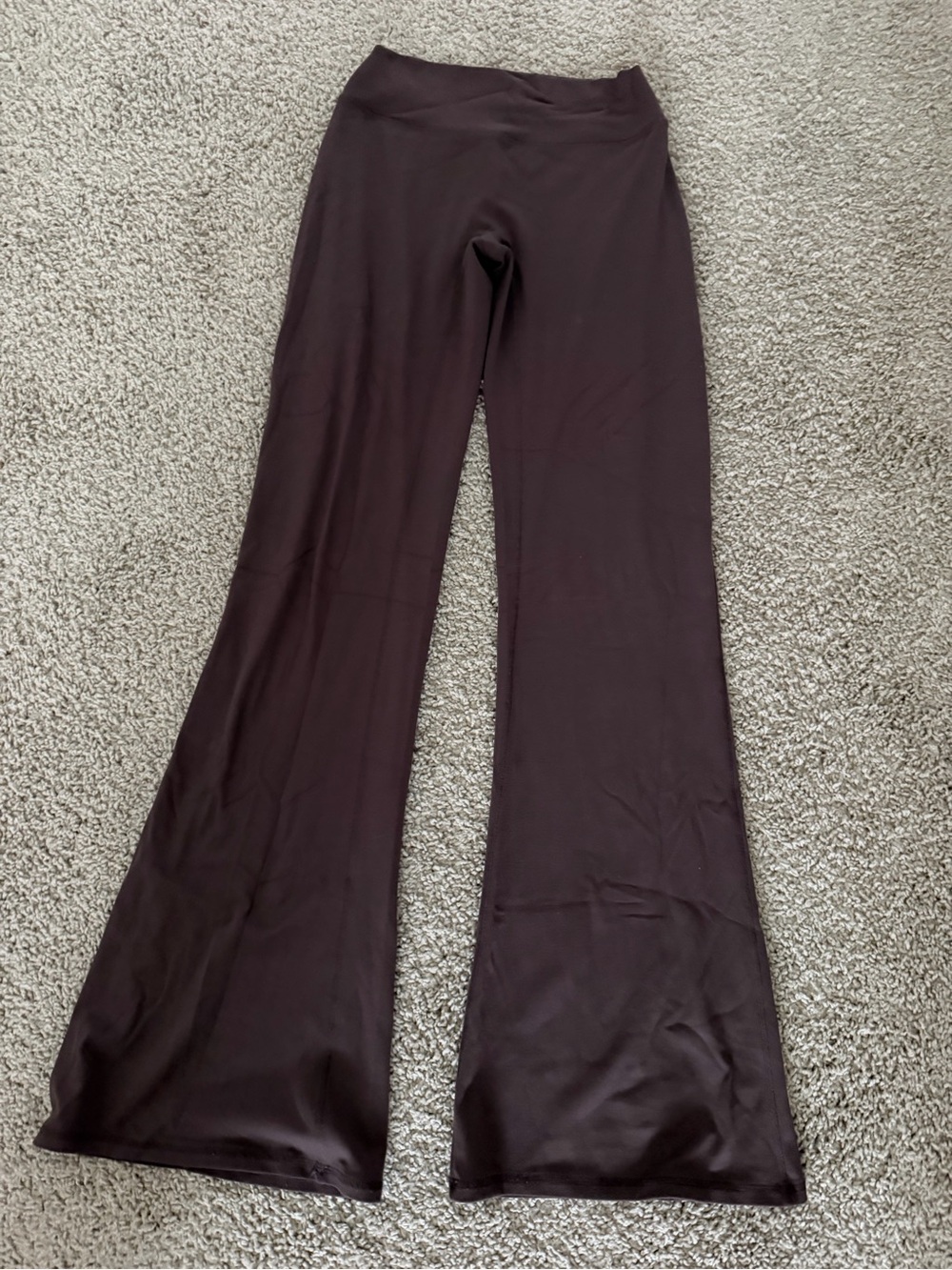 Oner active high rise flares in umber brown